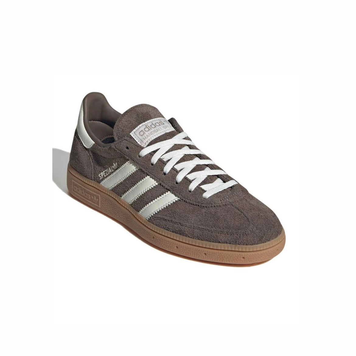 Adidas Handball Spezial Schuhe Braun mit Sohle Gum Herren Retro