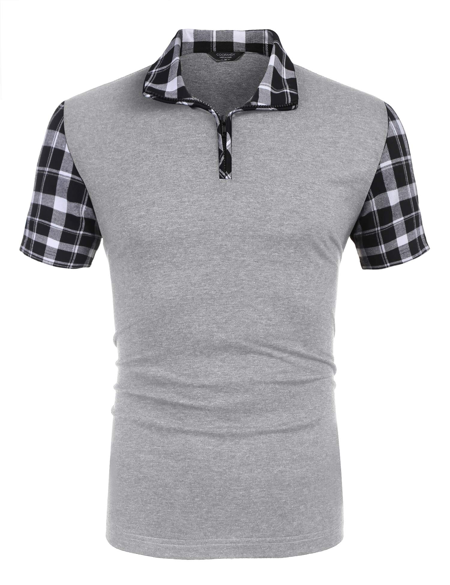 Stylish Slim Kurz Ärmel Polo T-Hemd