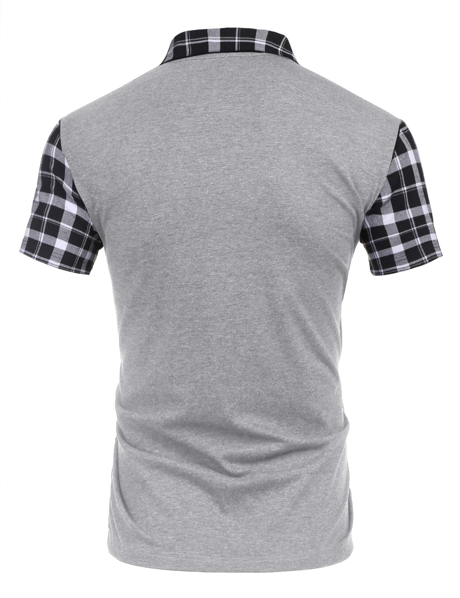 Stylish Slim Kurz Ärmel Polo T-Hemd