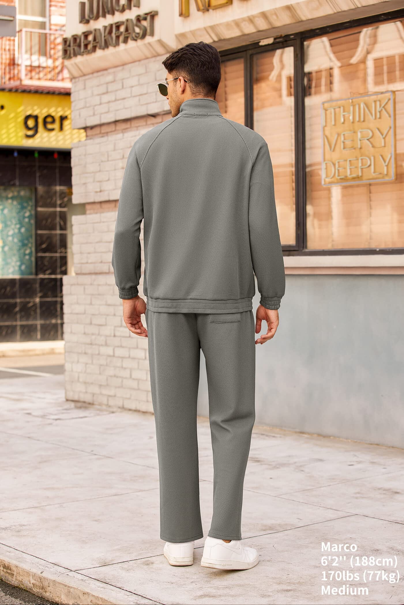 2 Teil Relaxed Fit Sport Sets