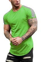 Slim Fit Longline T-Hemd (US Only)