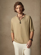 Baumwolle Uni Color Cozy Hemd