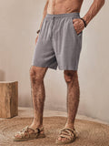 Casual Soft Leinen Blend Shorts