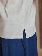 Casual Leinen Blend Hemd