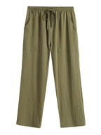 Casual Baumwolle Leinen Stil Hose