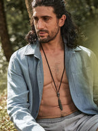 Casual Nature 100% Leinen Hemd