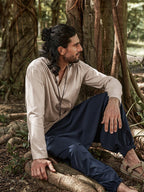 Cozy Leinen Blend Harem Hose