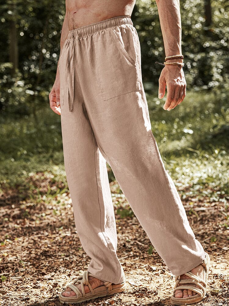 Eco-friendly 100% Leinen Hose