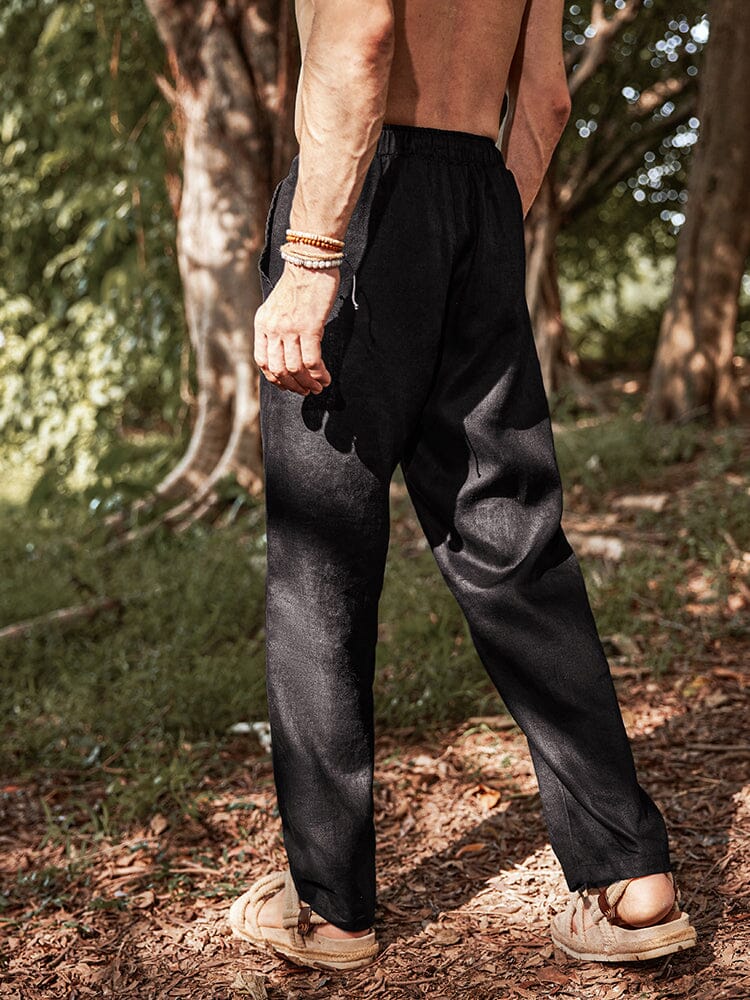Eco-friendly Cozy 100% Leinen Hose
