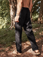 Eco-friendly Cozy 100% Leinen Hose