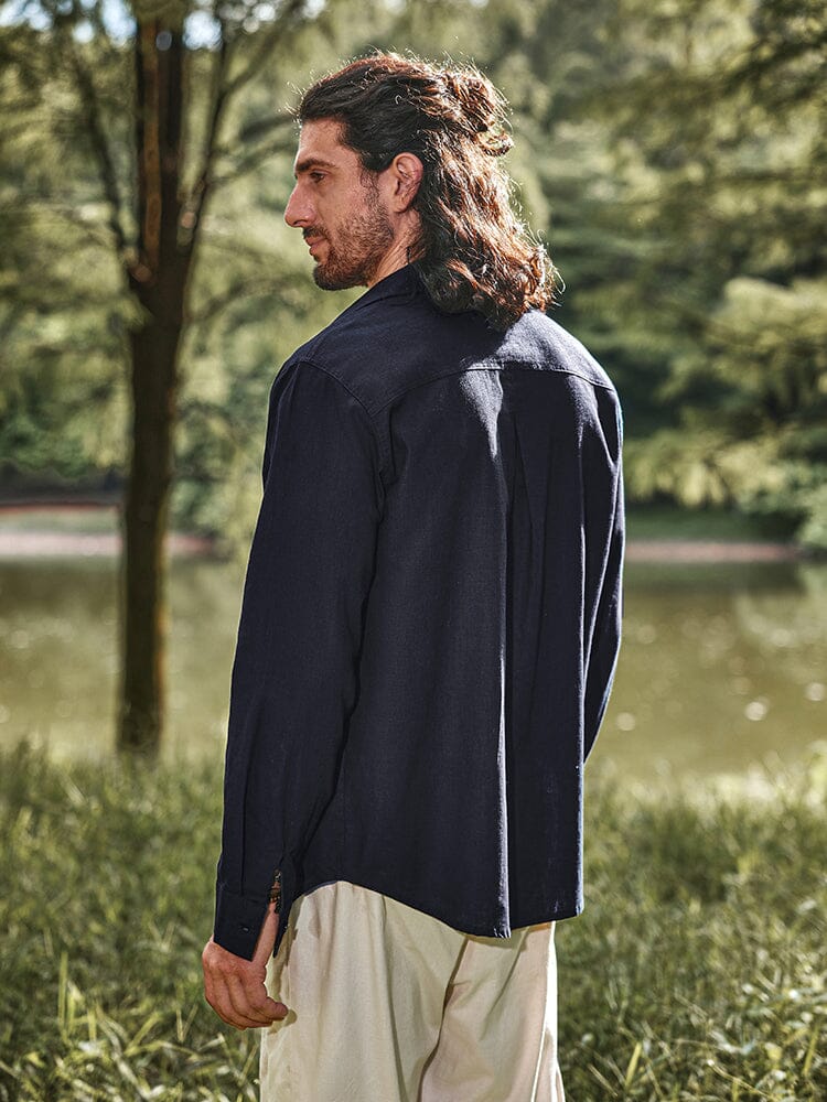 Eco-friendly Cozy Leinen Blend Hemd