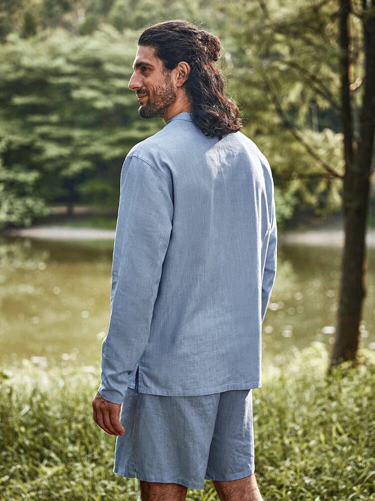 Eco-friendly Baumwolle Leinen Top