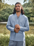 Eco-friendly Baumwolle Leinen Top