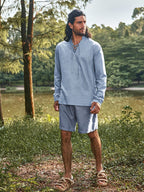 Eco-friendly 100% Leinen Shorts