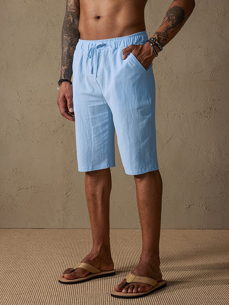 Casual Baumwolle Drawstring Shorts