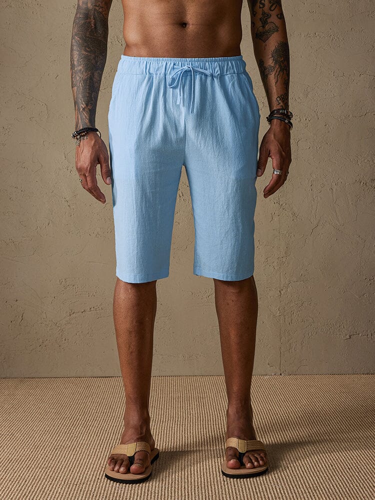 Casual Baumwolle Drawstring Shorts