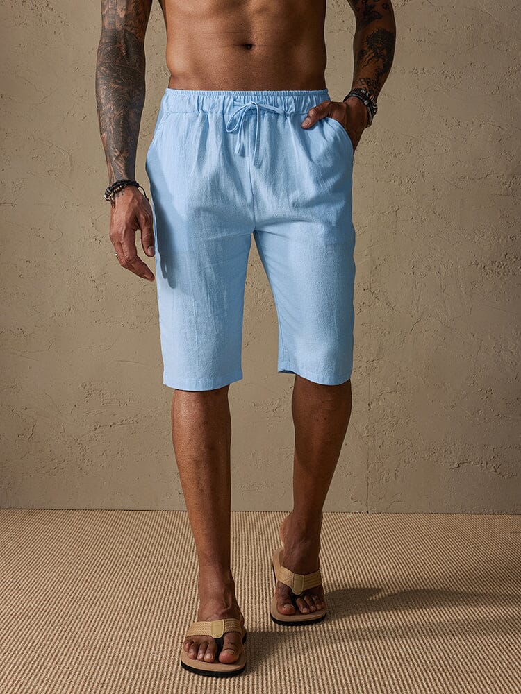 Casual Baumwolle Drawstring Shorts