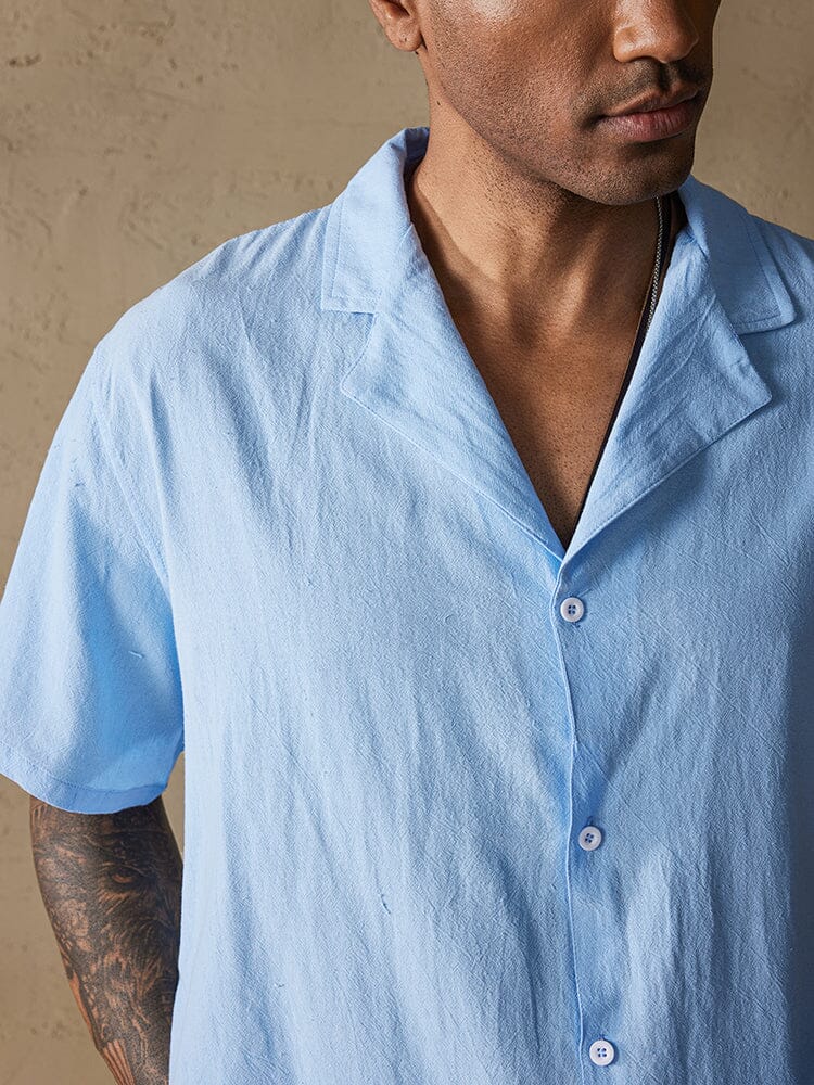 Klassisch Casual Lapel Hemd