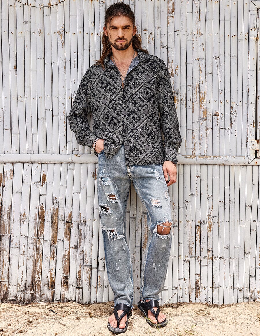 Pattern Texture Hemd