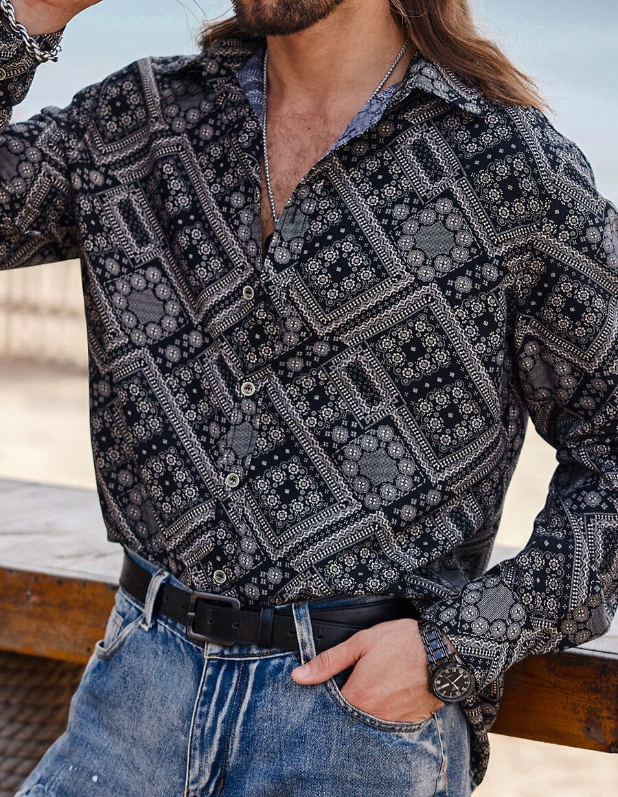 Pattern Texture Hemd