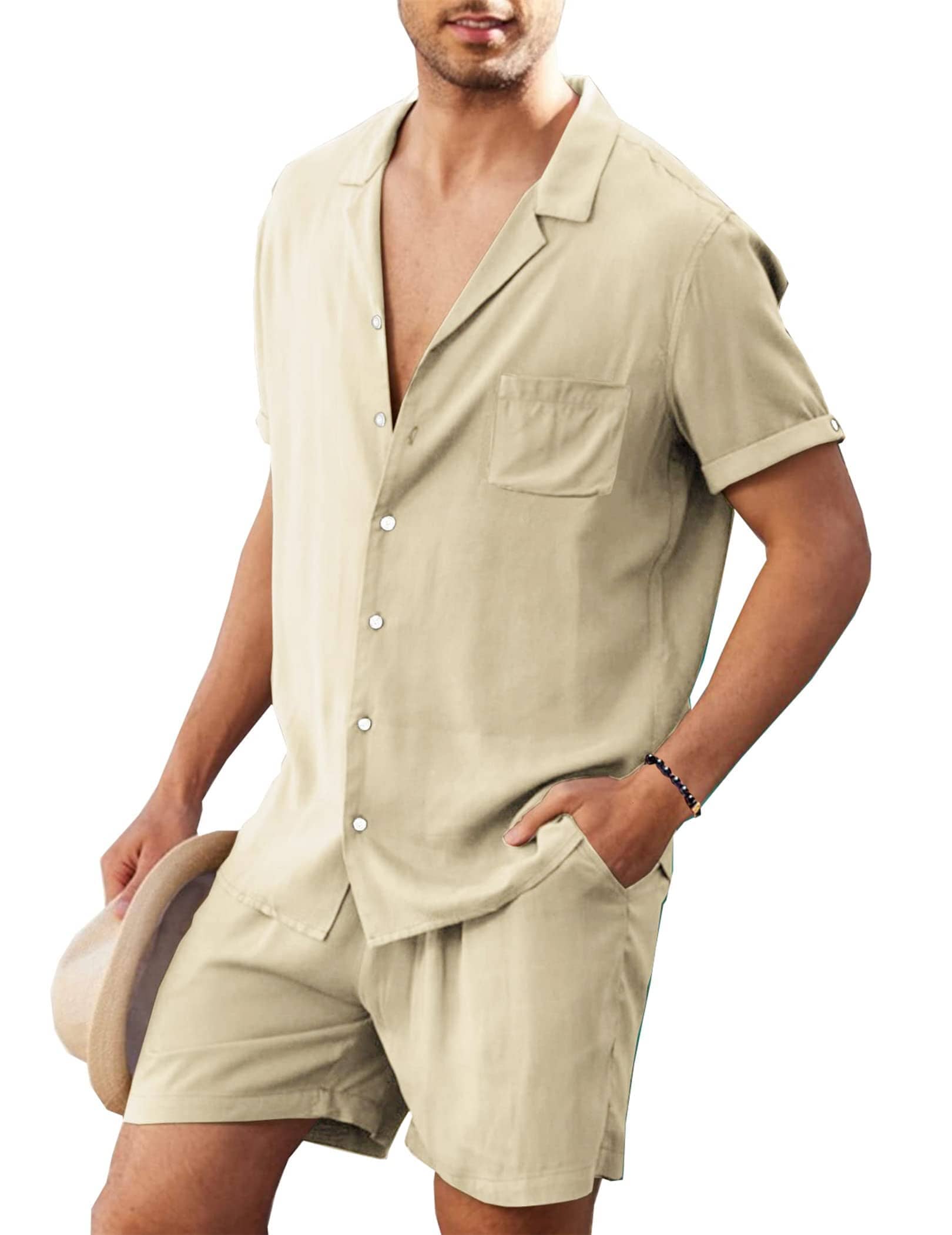 2 Teile Strand Hemd Set