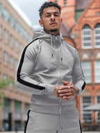 Casual 2-Teil Jogger Trainingsanzug Set