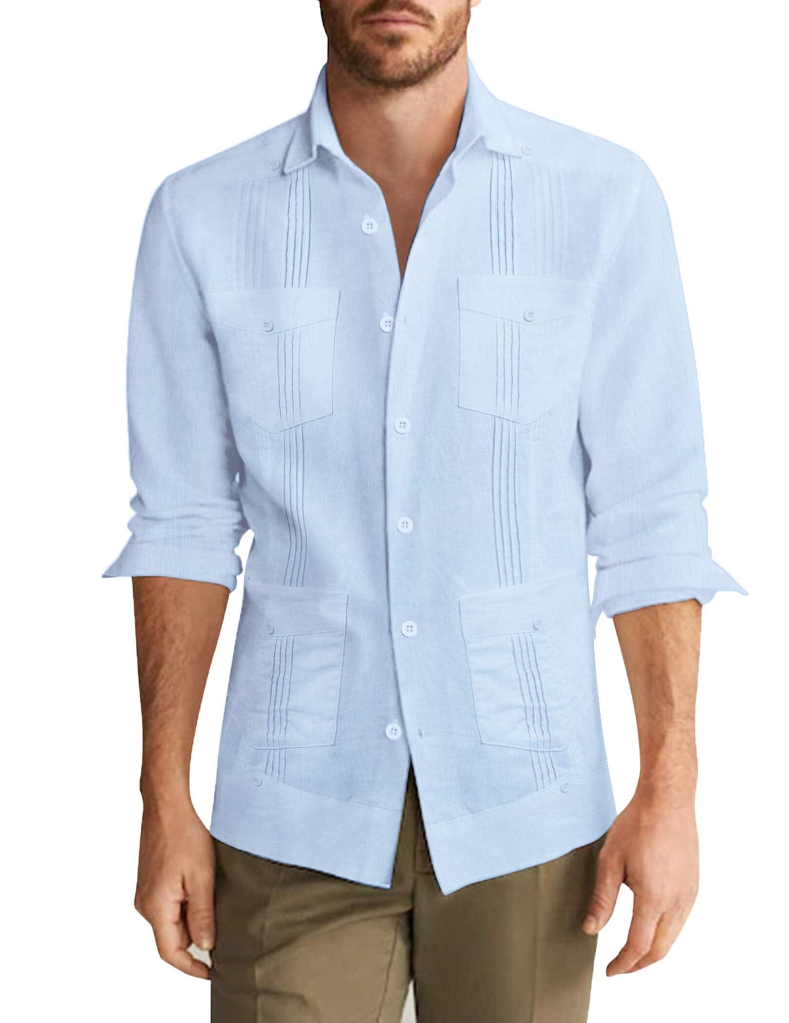 Baumwolle Stil Pocket Hemd