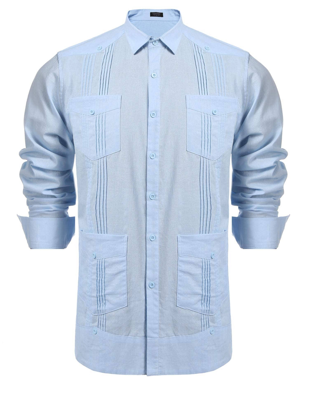 Baumwolle Stil Pocket Hemd