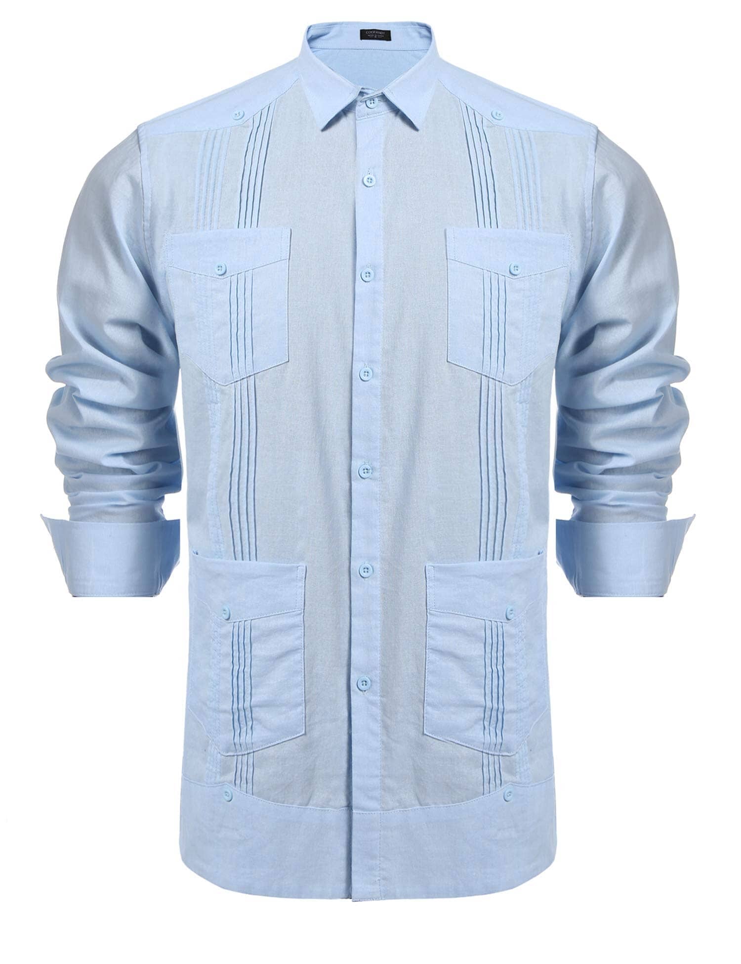 Baumwolle Stil Pocket Hemd