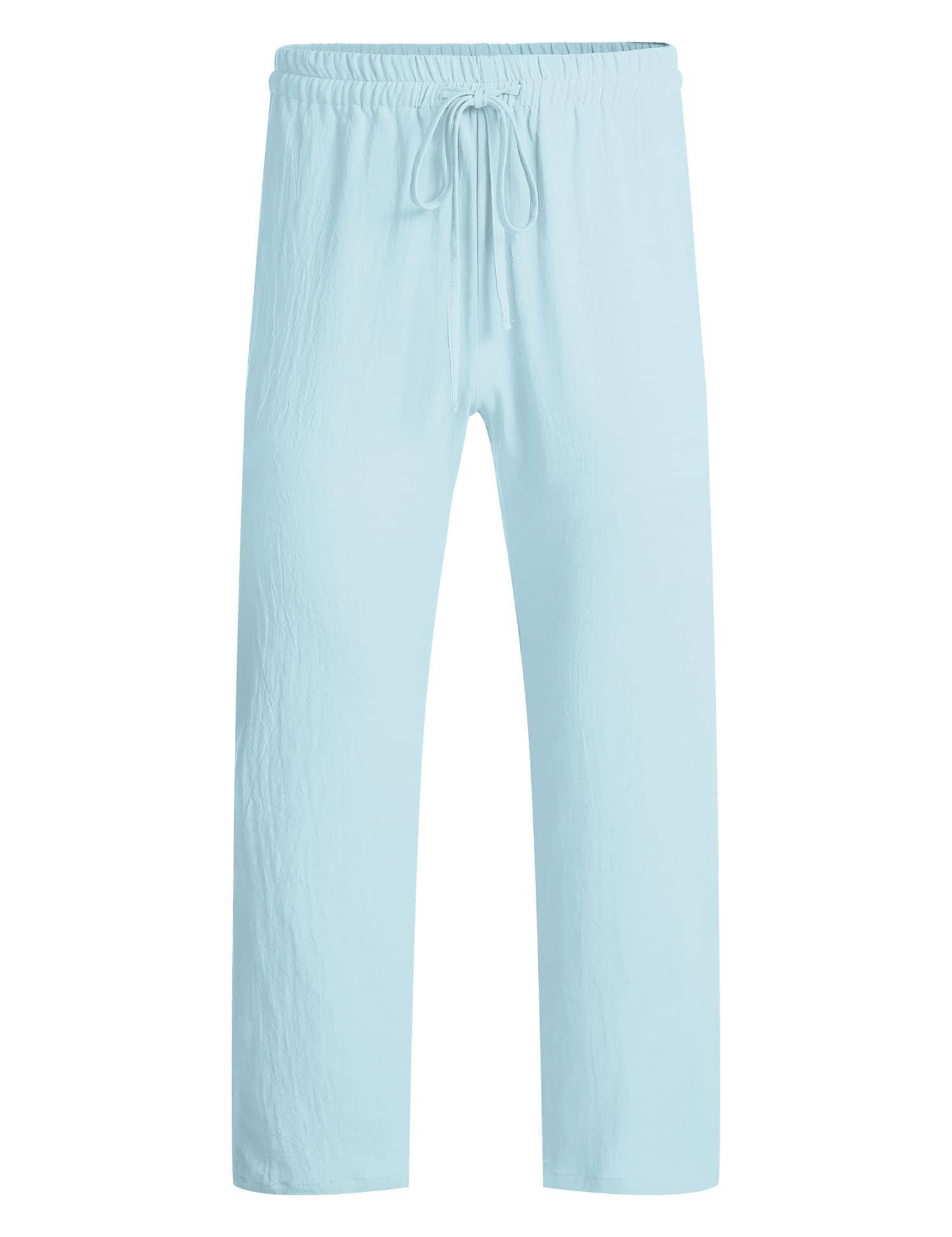 Leinen Stil Strand Yoga Hose