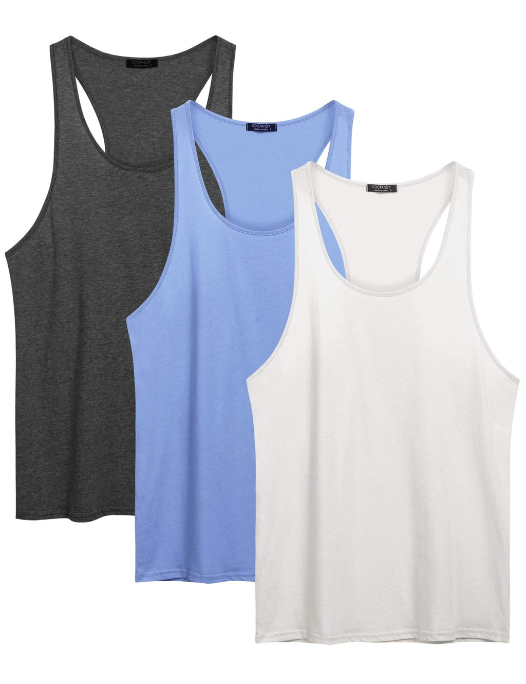 Men's 3 Pack Baumwolle T-Hemden