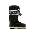 Moon Stiefel Icon Schwarz Nylon Stiefel Invernali Impermeabili
