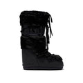 Moon Stiefel Icon Schwarz mit Pelliccia Sintetica Stiefel Invernali
