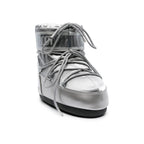 Moon Stiefel Icon Low Silber Metallizzato Stiefel Invernali Lucidi