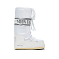 Moon Stiefel Icon Weiß in Nylon Impermeabile Stiefel Invernali