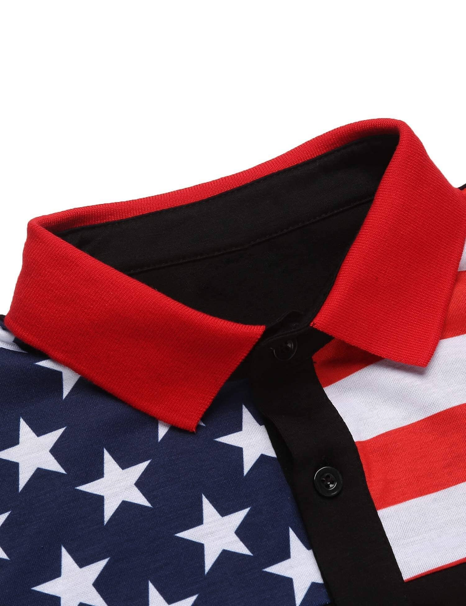 American Flag Polo Hemd (US Only)