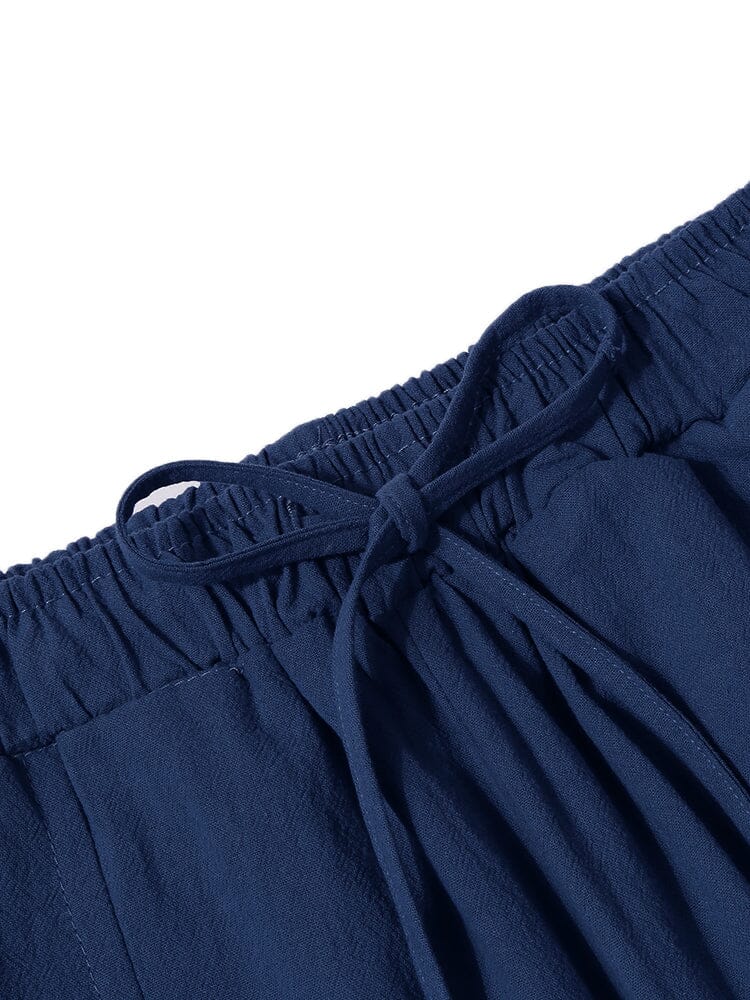 Casual bloomers Leinen Hose