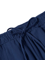 Casual bloomers Leinen Hose