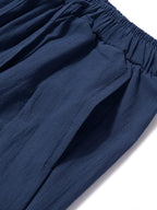 Casual bloomers Leinen Hose