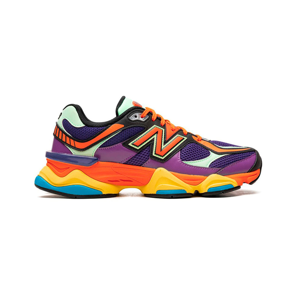 New Balance 9060 Schuhe Herren Violett Prism Multicolore in Mesh und Leder