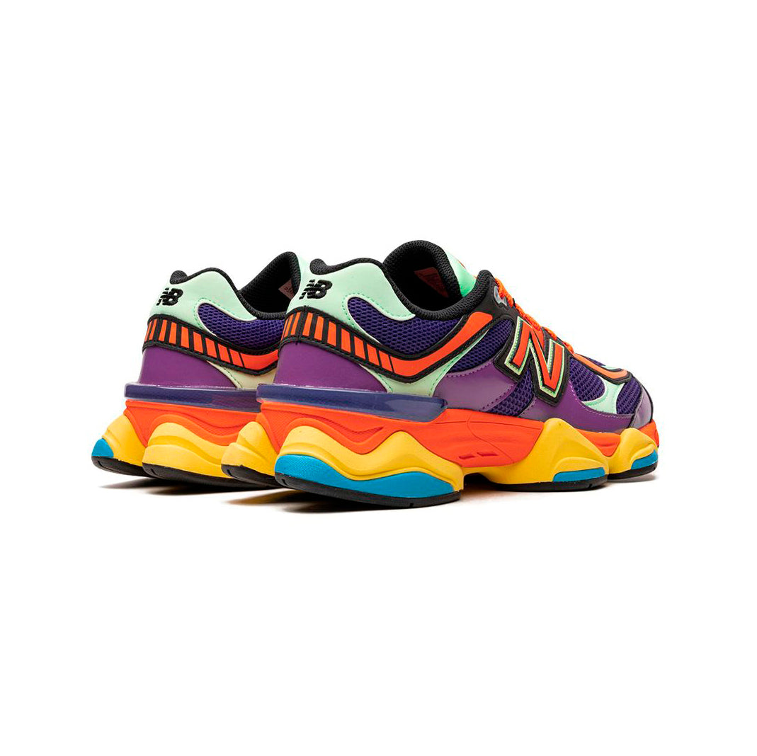 New Balance 9060 Schuhe Herren Violett Prism Multicolore in Mesh und Leder