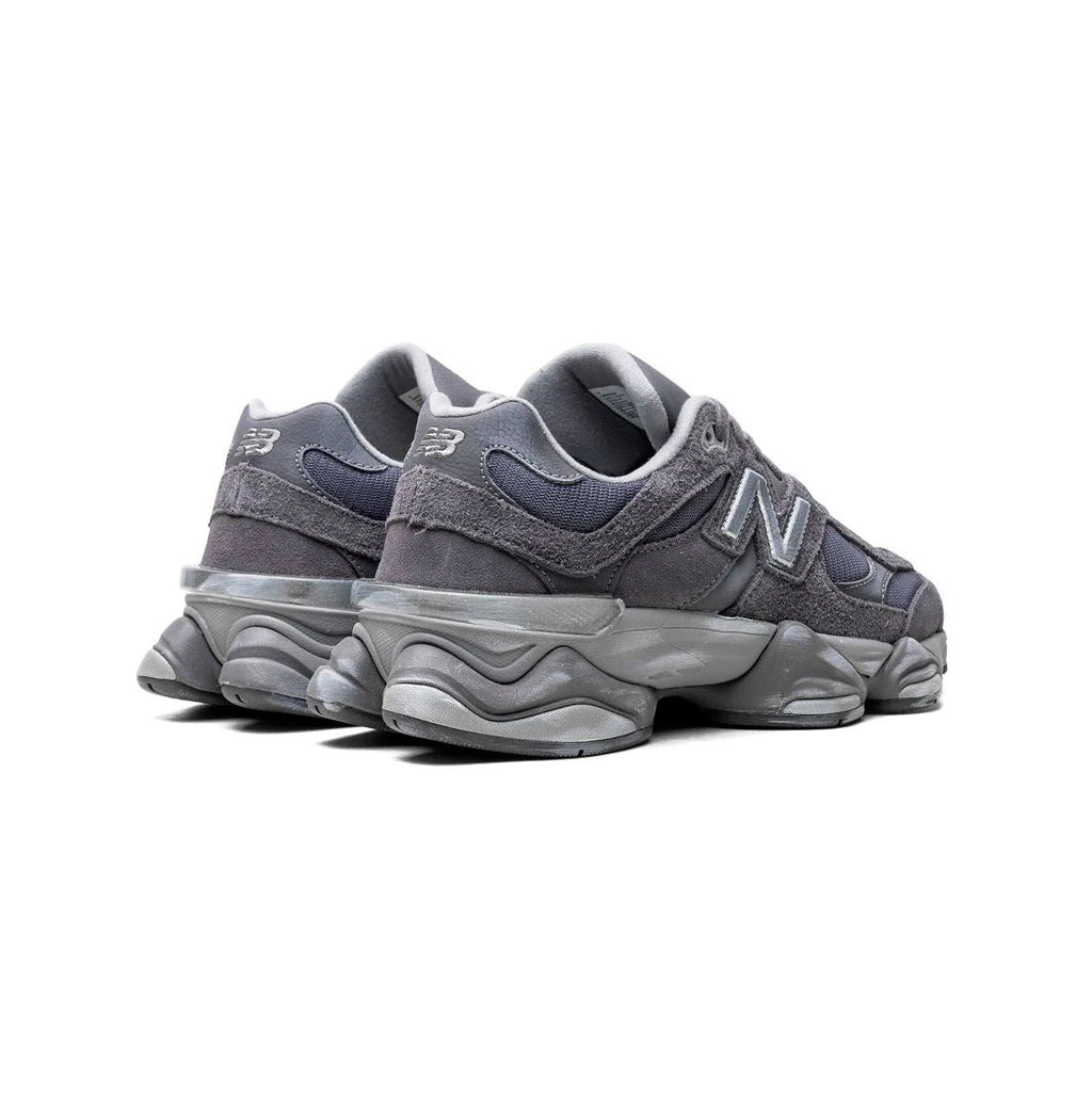 New Balance 9060 Schuhe Herren Grau in Leder Scamosciata Stil Retro