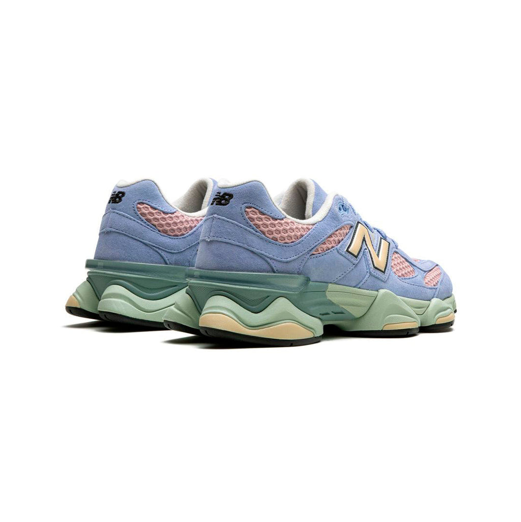 New Balance 9060 Schuhe Damen Hellblau Daydream und Rosa in Mesh und Leder