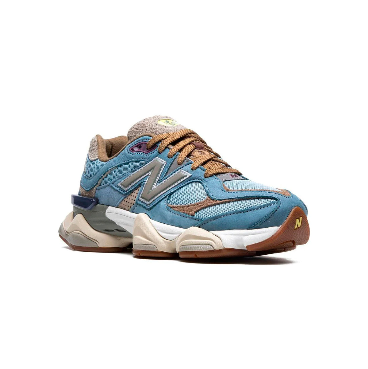New Balance 9060 Herren Hellblau und Braun x Bodega Stil Retro Casual