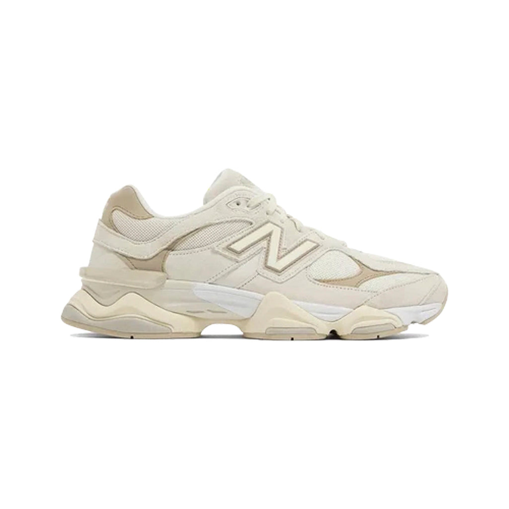 New Balance 9060 Schuhe Herren Beige Sabbia in Leder Scamosciata Retro