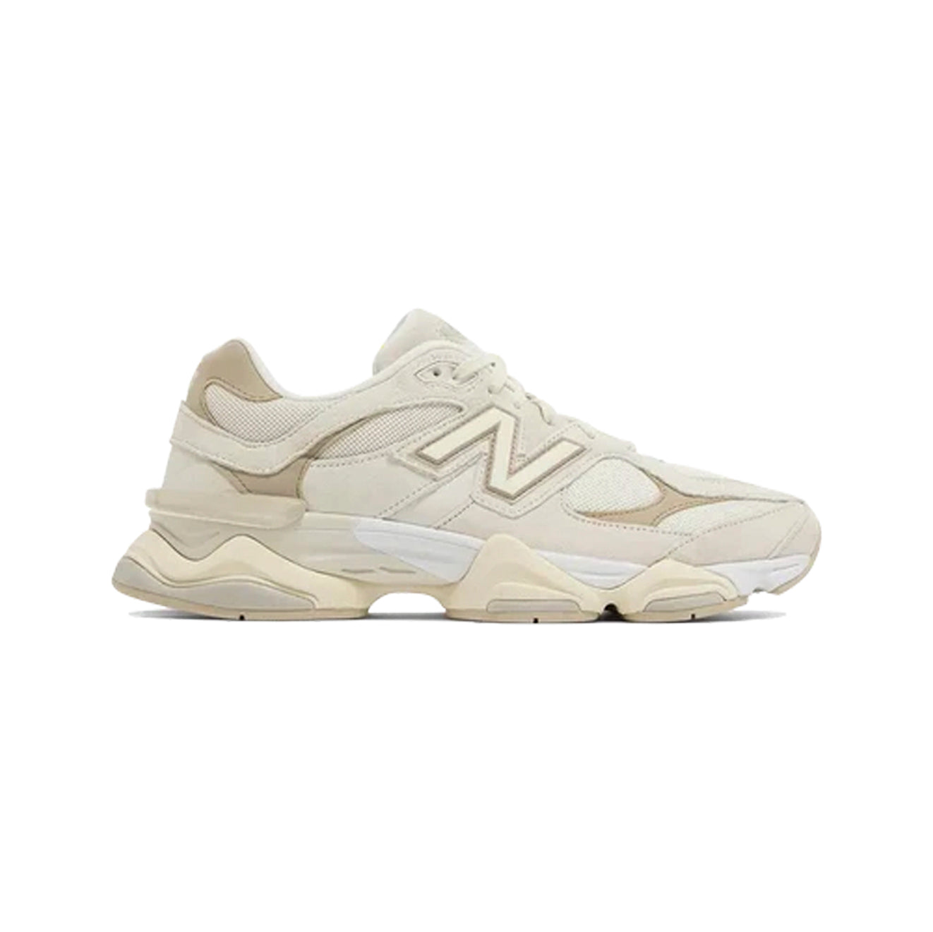 New Balance 9060 Schuhe Herren Beige Sabbia in Leder Scamosciata Retro