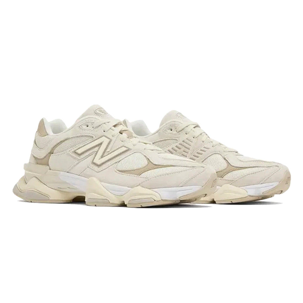 New Balance 9060 Schuhe Herren Beige Sabbia in Leder Scamosciata Retro