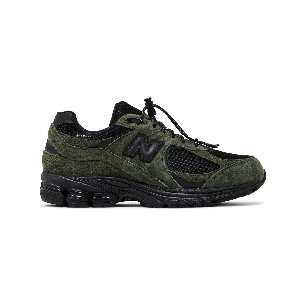 New Balance 2002R Schuhe Herren Grün Dunkel Suede Elegant