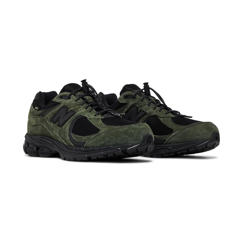 New Balance 2002R Schuhe Herren Grün Dunkel Suede Elegant
