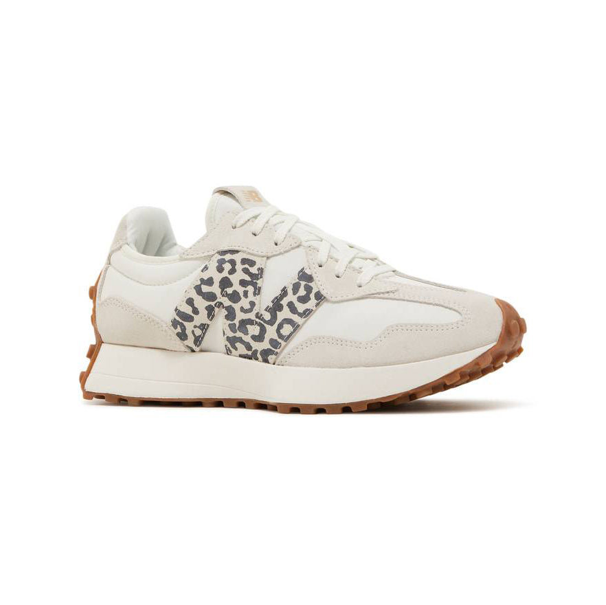New Balance 327 Schuhe Damen Leopardate Beige Casual Elegant
